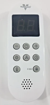 Replacement REMOTE for Vornado UH200 ultrasonic humidifier - Image 1 of 2