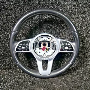 MERCEDES E300 Steering Wheel With Buttons Black A0004606202 2017 2019 W213 OEM - Bild 1 von 13