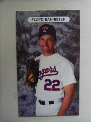 1992-93-TEXAS RANGERS-Floyd Barrister-POSTCARD Cover
