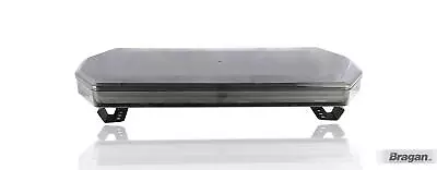 12v24v LED Ambra Lenti Fumè Allarme Lampeggiante Luce Faro Barra Per Auto - Immagine 1 di 4