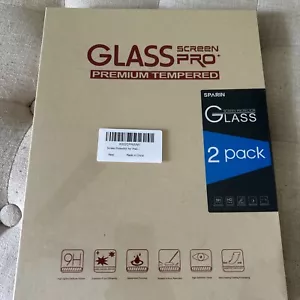 2-Pack Sparin Glass Screen Pro+ Premium Tempered Screen Protector for iPad - Picture 1 of 3