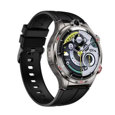 4G Smart Watch w/Camera GPS Bluetooth Unlocked Phone For Android iOS 2GB+16GB - Image 1 of 4