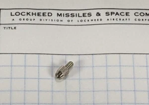 MITUTOYO Carbide Dial Indicator Contact Point, 21BZB005, 4-48 UNF thread ¼" long - Picture 1 of 7