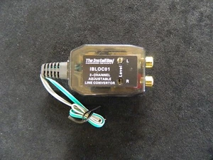 INSTALAR BAHÍA CONVERTIDOR ALTO BAJO 40 VATIOS AJUSTABLE 2 CANALES ALTAVOZ CABLE RCA - Imagen 1 de 4