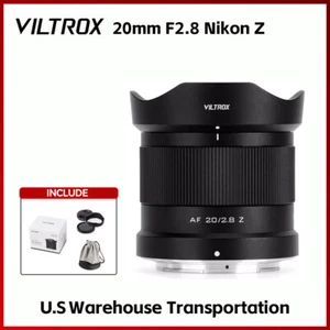 Viltrox 20mm F2.8 AF Full Frame Ultra Wide Angle Lens for Nikon Z Mount Cameras - Picture 1 of 7