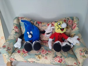Vintage NSP Reddy Kilowatt And Flame Plush Northern States Power Company - Picture 1 of 10