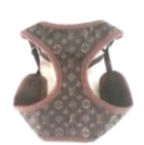 Brown Luxury Harness & Lead Set Size M Small Dog Puppy - Imagen 1 de 2