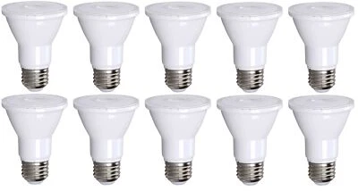 10 Pack PAR20 LED Bulb 75W Replacement, Bioluz LED Spot Light Bulb, 3000K Sof... - Image 1 of 4