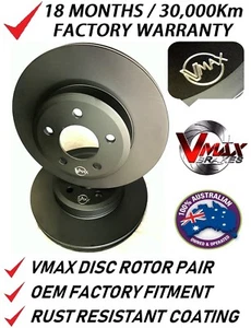 fits HOLDEN Statesman Caprice WB 1980-1985 REAR Disc Brake Rotors PAIR - Picture 1 of 6