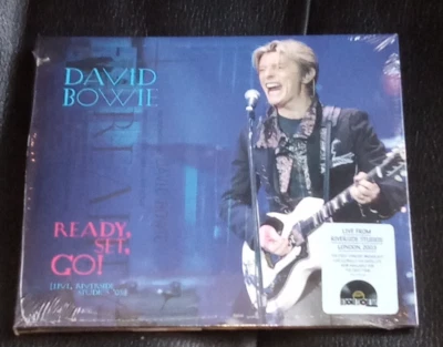 DAVID BOWIE CD READY, SET, GO! LIVE, RIVERSIDE STUDIOS RSD 2025 - NEW & SEALED - Image 1 of 2