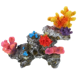 Simulated Coral Reef Ornaments Aquarium Landscaping Decor Fish Tank Decoration - Picture 1 of 12
