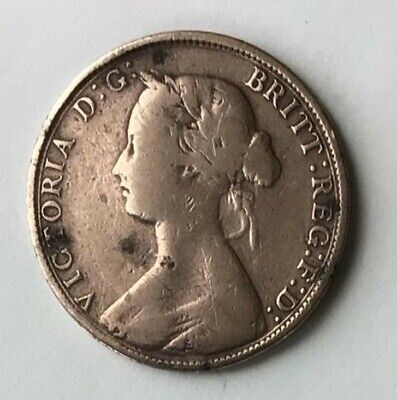 1861 Half Penny  - Queen Victoria - Great Britain, Nice Clean Circulated Coin. • 10.36£