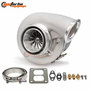 G45-1600 doble rodamiento de bolas turbo 80/109 con carcasa de turbina T4 1.15A/R banda v - Imagen 1 de 5