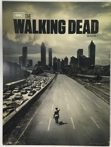 The Walking Dead Stagione 1 16x12 Poster Bianco e Nero Cartoncino - Foto 1 di 1