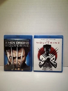 MARVEL Blu-ray Lot - The Wolverine (Used) X-Men Origins: Wolverine (Used) - Picture 1 of 9