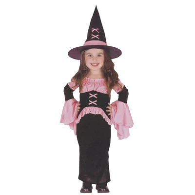 Pink Witch Toddler Costume - Fun World Foto 1 de 2