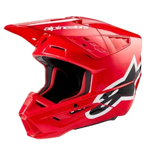 Casco Moto Alpinestars SM5 Corp ECE Red Lucido 83063233010 - Picture 1 of 9