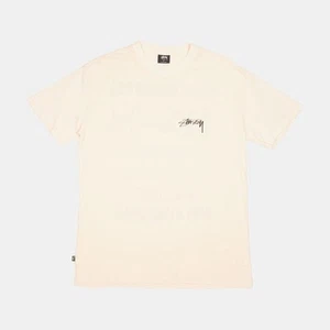 Stussy Tag T-Shirt / Size M / Mens / Beige / Cotton - Picture 1 of 8