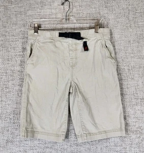 Gramicci Quick Draw Climbing Shorts Youth 14 Beige Belted Organic Cotton 28x10 - Picture 1 of 12