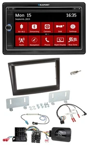 Blaupunkt Lenkrad DAB TMC 2DIN USB Bluetooth Navigation für Fiat Doblo Mini-ISO - Bild 1 von 12