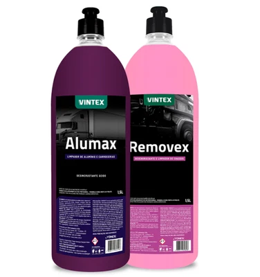 Kit di pulizia per auto Alumax VINTEX 1,5 L e Removex VONIXX 1,5 L - 50,7 fl oz - Immagine 1 di 4