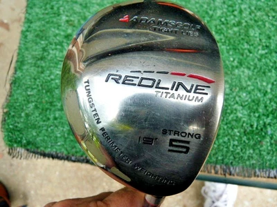 Adams Redline Ti5tanium Strong 5-Wood RH Fujikura G75 R-Flex Graphite - Image 1 of 4