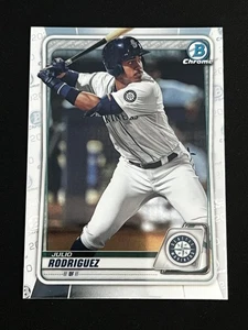 2020 Bowman #BCP-19 Julio Rodriguez Chrome Prospects - Picture 1 of 2