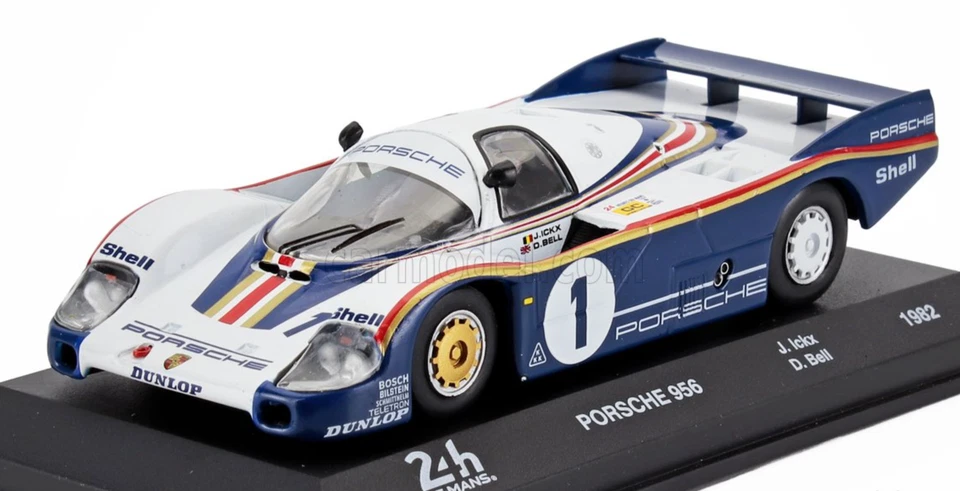 1:43 1982 Le Mans 24 Hour Winner -- #1 Porsche 956LH -- Atlas - Imagem 1 de 3