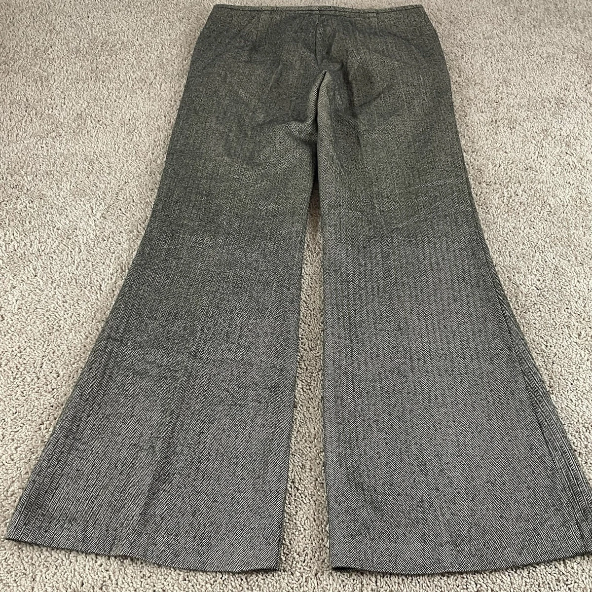 Wool Flared Striped Pants for Women for sale | eBay