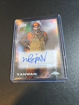 Xanwan 2025 Topps Chrome Star Wars Debut Refractor Auto - Zubin Varla  - Image 1 of 2