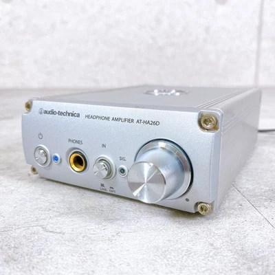 Audio-Technica AT-HA26D Headphone Amplifier D/A Converter Stereo - Image 1 of 4