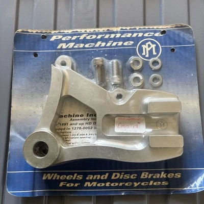 Performance Machine Harley Davidson Dyna Rear Caliper Mount 91 Unused - Image 1 of 4
