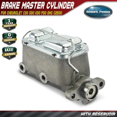 Brake Master Cylinder w/ Reservoir for Chevrolet C30 G30 K30 P30 GMC C2500 C35 - Image 1 of 4