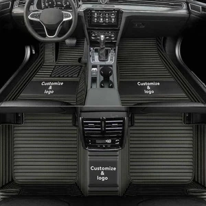 For Mitsubishi Car Floor Mats All Weather Full Covered Luxury Carpet Waterproof - Imagen 1 de 24