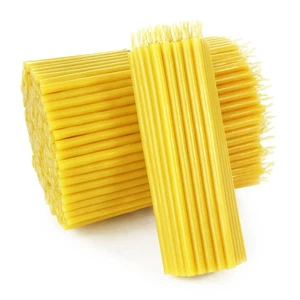 100 Saint Altar candles with wax addition 12,5 cm of quality свечи парафин воск - Picture 1 of 1