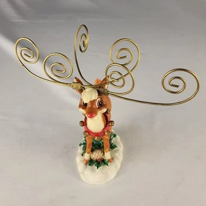 Vintage The Rudolph Co. Rudolph The Red Nose Rentier Resin Figur Weihnachten - Bild 1 von 5