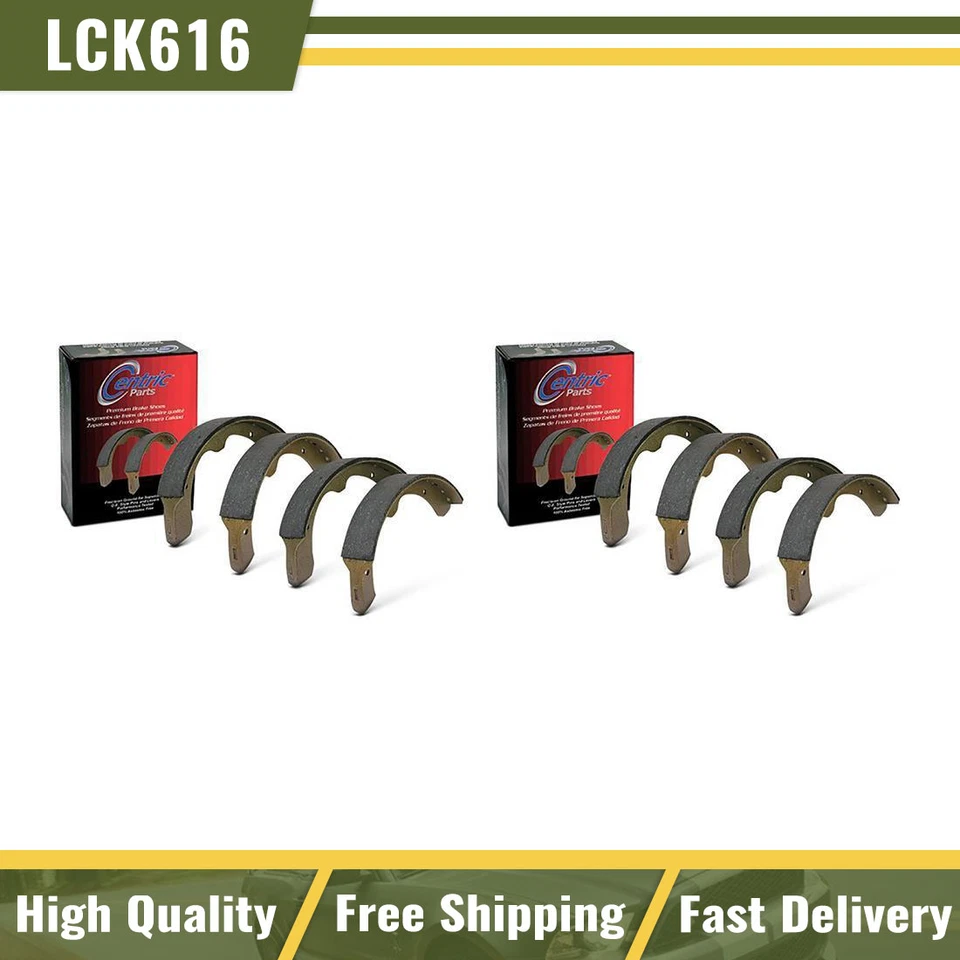 Juego de 2 zapatas de freno delanteras traseras para Chevrolet AK 1941 Foto 1 de 4