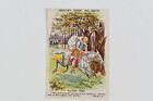 Antique 1896 Lesson Talk Golden Text "Absalom's Defeat And Death" Trade Card
