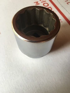 Snap On 1 3/4" Shallow 12 Point Socket In 3/4 Drive - Foto 1 di 8