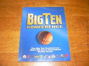 Vintage Big Ten Conference 1997-98 Men's Basketball Media Guide - Picture 1 of 4