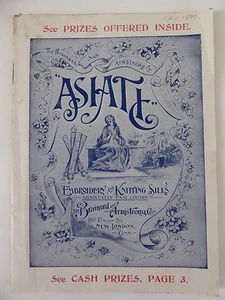 1897 THE BRAINERD AND ARMSTRONG CO - ASIATIC EMBROIDERY & KNITTING SILKS CATALOG - Imagen 1 de 6