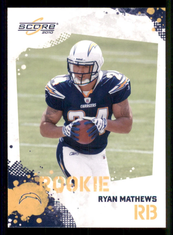 2010 Score #386 Ryan Mathews RC - Image 1 of 2