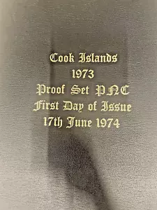 1973 Cook Islands Proof Set First Day Of Issue 17th June 1974 - Picture 1 of 11