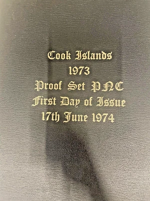 1973 Cook Islands Proof Set First Day Of Issue  17th June 1974 - Image 1 of 4