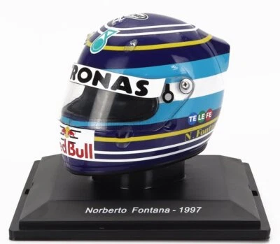 MODELLISMO AUTO STATICO HELMET F1 CASCO - SAUBER C16 1997 NORBERTO FONTANA 1/5 - Immagine 1 di 3