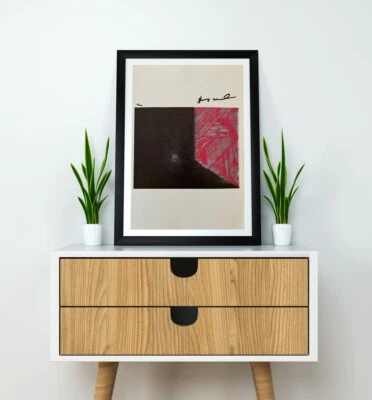 Andy Warhol, Original Hand-signed Lithograph with COA & Appraisal of $3,500 - Image 1 of 4