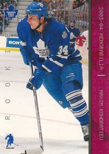 2003-04 BAP RUBY MEMORABILIA #197 MAXIM KONDRATIEV - x/200 Rookie Card - Toronto