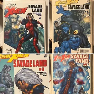X-treme X-Men: Savage Land #1 - 4 (2001 Marvel) Komplettset (4) - Bild 1 von 5