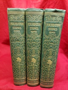 Foundation Stones Of Success volumes 1 thru 3 By Estelle Avery Sharpe 1910 - Picture 1 of 12