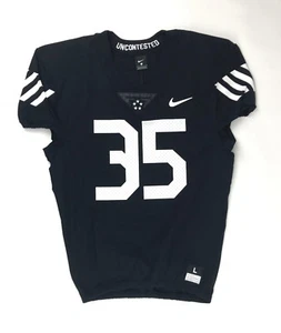 Nike Vapor Pro Hazard Football Jersey Men's Large Black 908635 White Uncontested - Picture 1 of 2